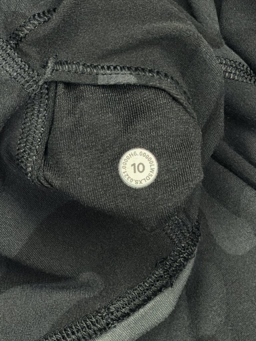 Lululemon Align Pant II 25" Leggings Size 10 Camo Deep Coal W5DLX - Picture 9 of 13